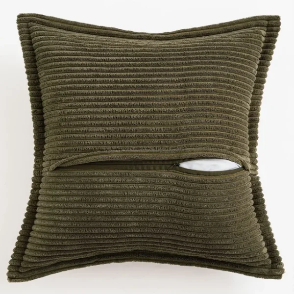 Fundas de cojín 40x40cm Verde Oliva - Imagen 2