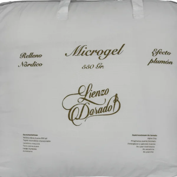 Edredón nórdico efecto plumón 550g - Imagen 2
